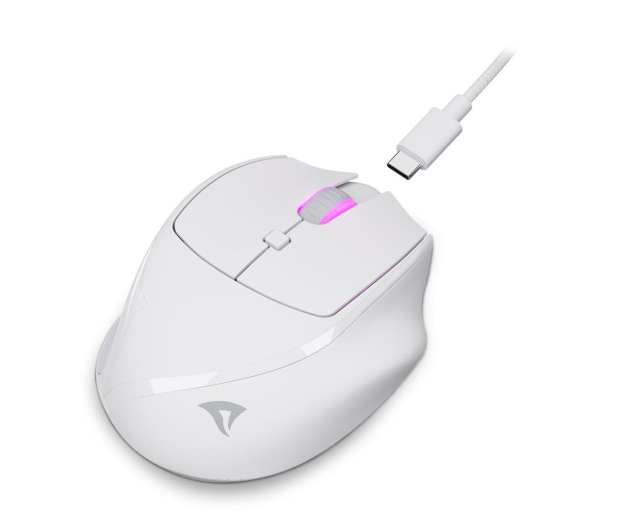 Sharkoon OfficePal M25W biała - 1281135 - zdjęcie 4